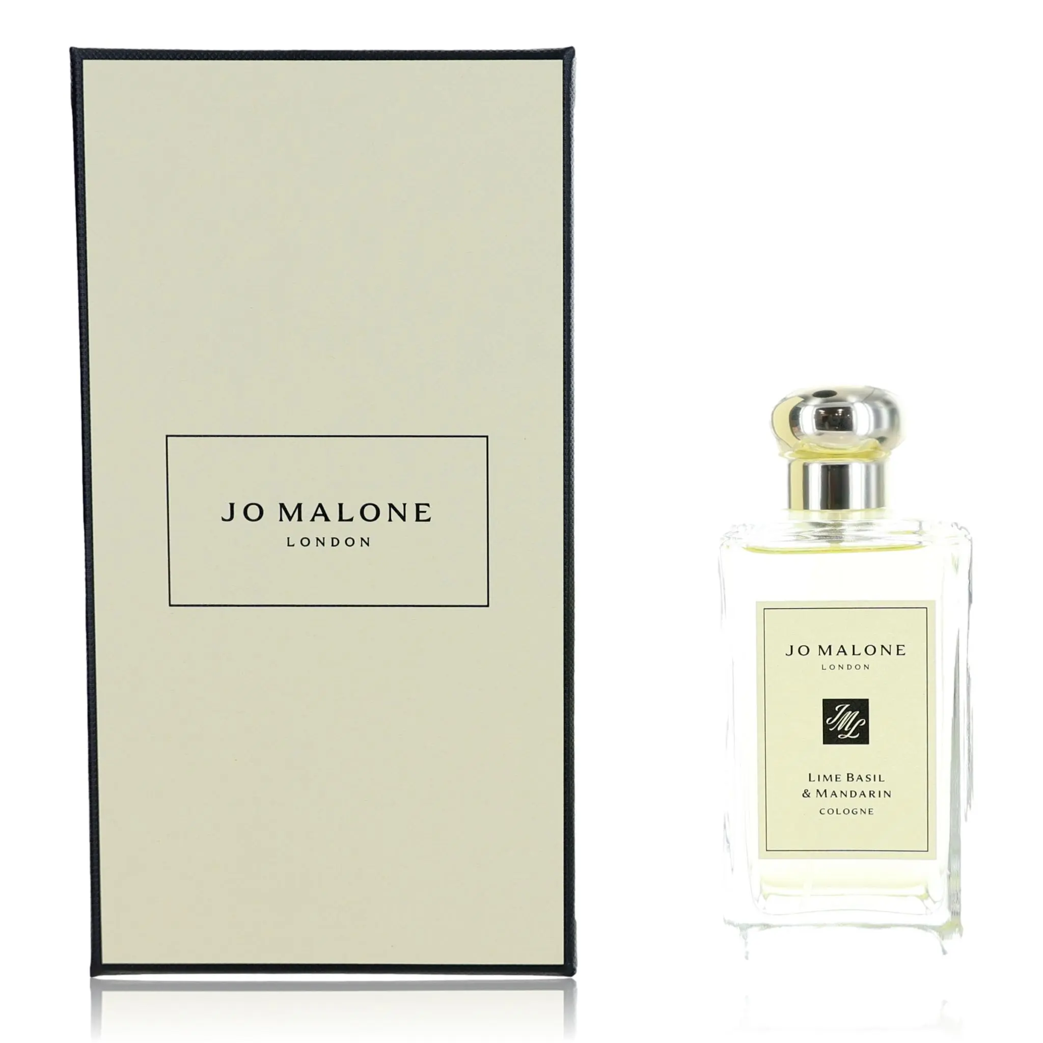 Cologne Spray with Lime Basil & Mandarin, 3.4 oz Aromatic Green Citrus Scented Unisex Fragrance in a Spray Bottle, Signature Scent