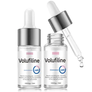 2pack Volufiline 100% Ampoule - Official Product From France, Sederma - Pure Volufiline Serum - DIY Skin Care Booster for Face & Body - Hydrating & Age-Defying Formula for Elevated Resilience, 2*0.33 fl oz, soften visible fine lines