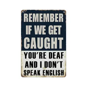 Funny Man Cave Room Metal Signs Men Accessories Sign For Garage Home Bedroom Bar Wall Decor 12x8 Inch