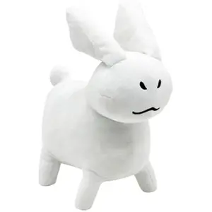 Gubby  Toy, 11inch Gubby  Stuffed Figure Pillow for Home Decor Collectible  for Video Game Fans (White Rabbit)