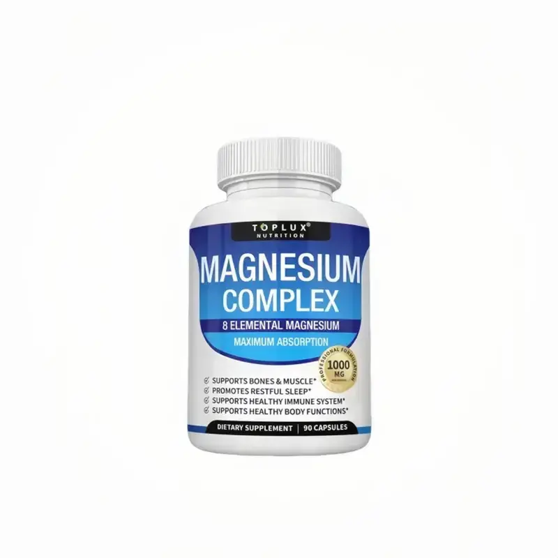 Toplux Magnesium Complex 8 Essential Magnesium Supplement
