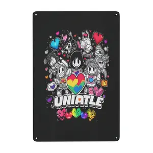 Undertale 2 (1) Metal Tin Sign Home Garden Yard Garage Bar Shop 8x12 Inch