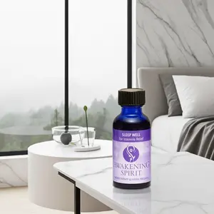 Awakening Spirit - Sleep Well Aromatherapy Oil for Insomnia Relief & Therapeutic Wellness - Natural Ingredients & Calming Scent - Us