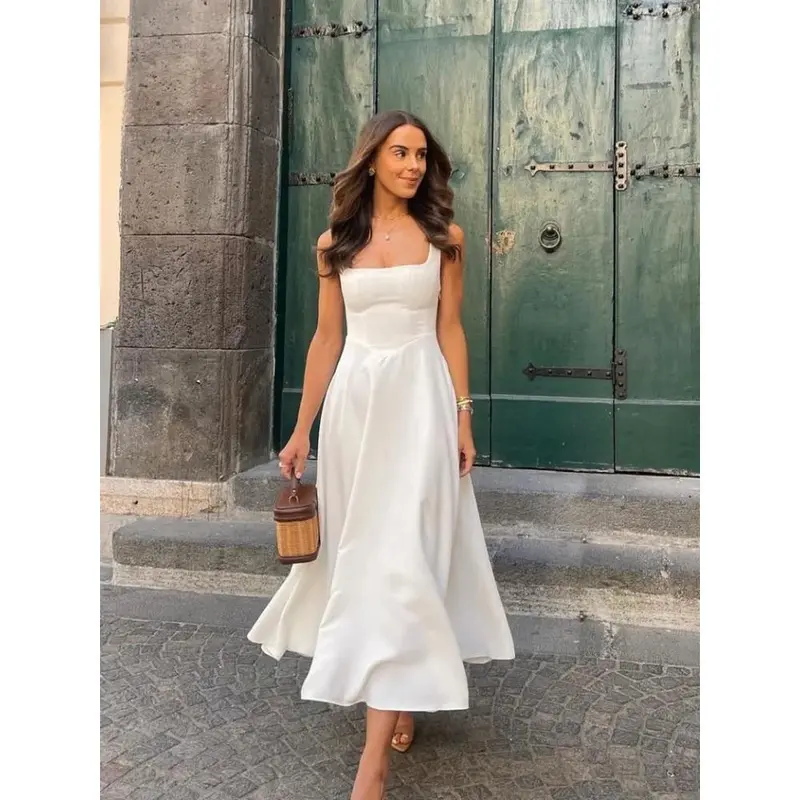 square neck sleeveless dress - TikTok Shop square neck sleeveless dress - TikTok Shop