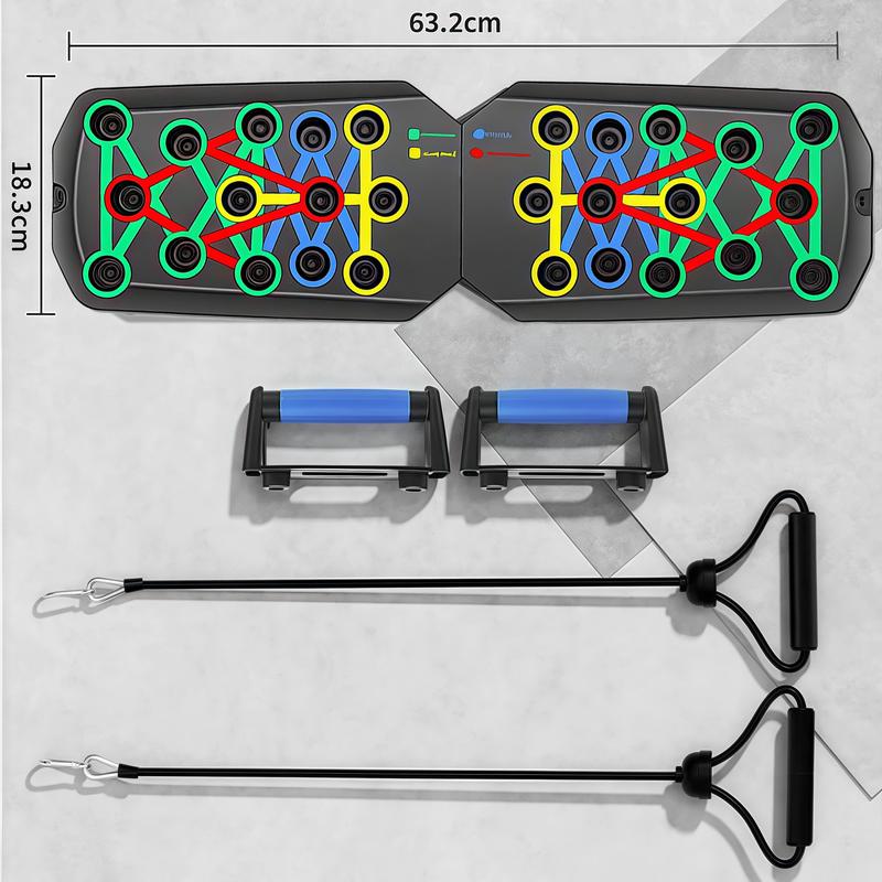 Multifunctional Push Up Board & Pull-Up Bar - Adjustable Home Fitness Set for Chest, Ab & Upper Body Strength Training | Portable Workout Equipment for Men & Women