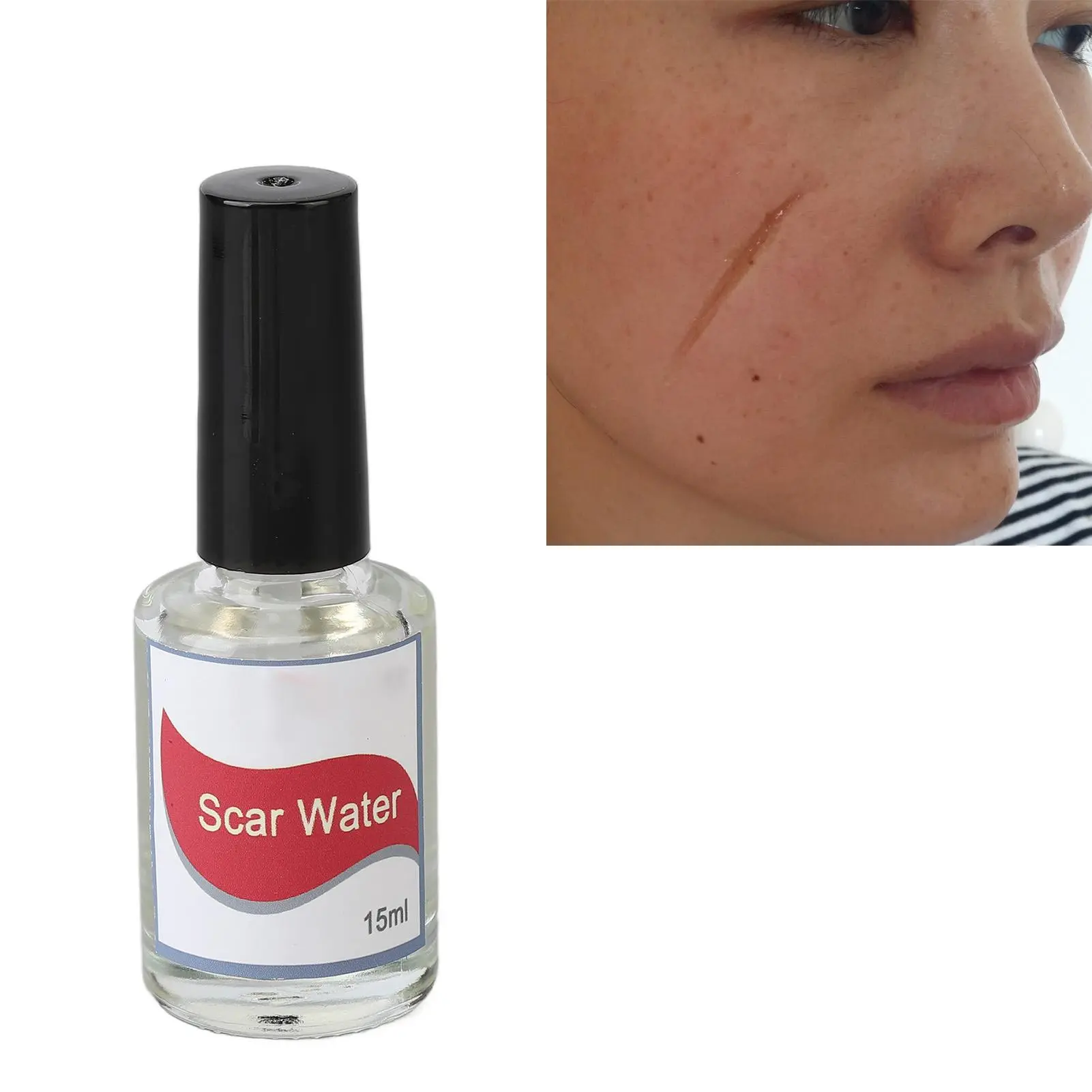 Realistic Makeup Scar Liquid Makeup Scarring Liquid Realistic Cosmetic Special Effects Liquid for Television Halloween
