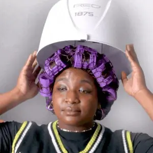 RED by KISS Ceramic Tourmaline Hooded Dryer with Adjustable Height & 4 Heat Settings RED by KISS Ceramic Tourmaline Hooded Dryer with Adjustable Height & 4 Heat Settings