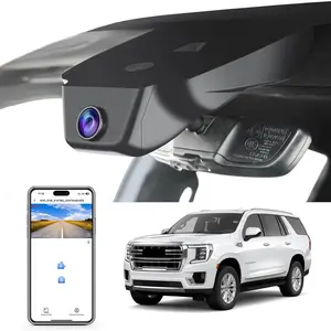 4K Dash Cam Custom fit for GMC Yukon, Yukon XL 2023-2026(Model A), SLE SLT AT4 Denali Ultimate, Integrated OEM Look, UHD 2160P Video, WiFi & App, G-Sensor, Easy to Install, 64GB Card