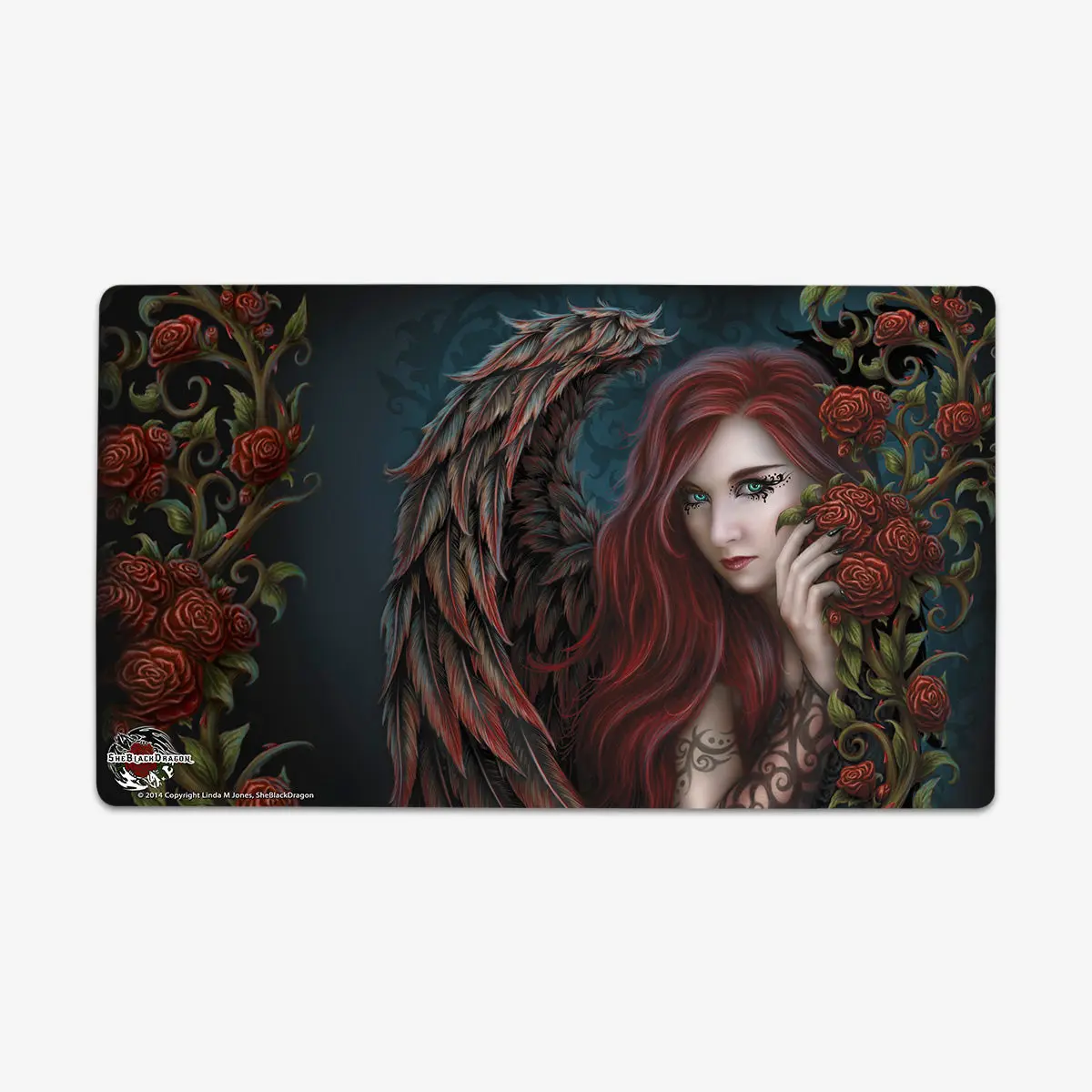 Daemon in Rosa Playmat