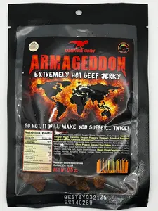Canivore Candy: Armagedon Extremely hot Beef Jerky Snack