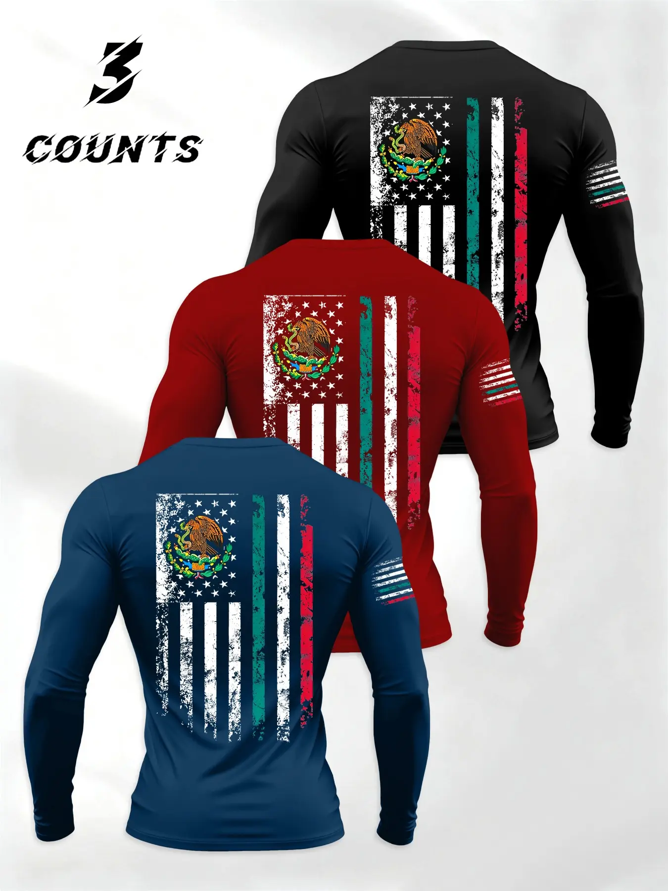 Men's Long Sleeve Workout Set, Fitness Outfits, Elastic Gym Clothes, Sporty Fitted Design, Athletic Style Activewear, All-Season Wear, Trendy Streetwear Essentials, Stretchable Activewear, Fitness Training Clothes