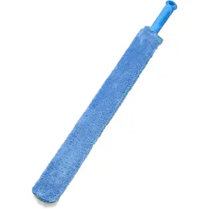 Cleaning & Dusting Wand - Long Hand Dusters for Cleaning,  Microfiber Duster Washable, Cleans Dust & , Flexible  for Hard-to- Ceiling Fan  - Blue (1 Pack)