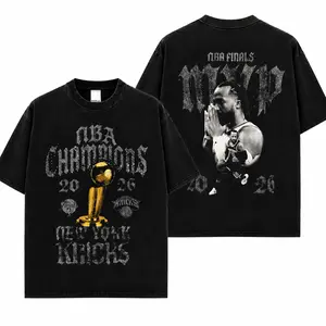[KST] Champion Final 2026 2 side 2026 Wash shirt, Knicks Basketball Fans Apparel, Fans Basketball Streetwear Tee, Gift For Basketball Fan Graphic Tee