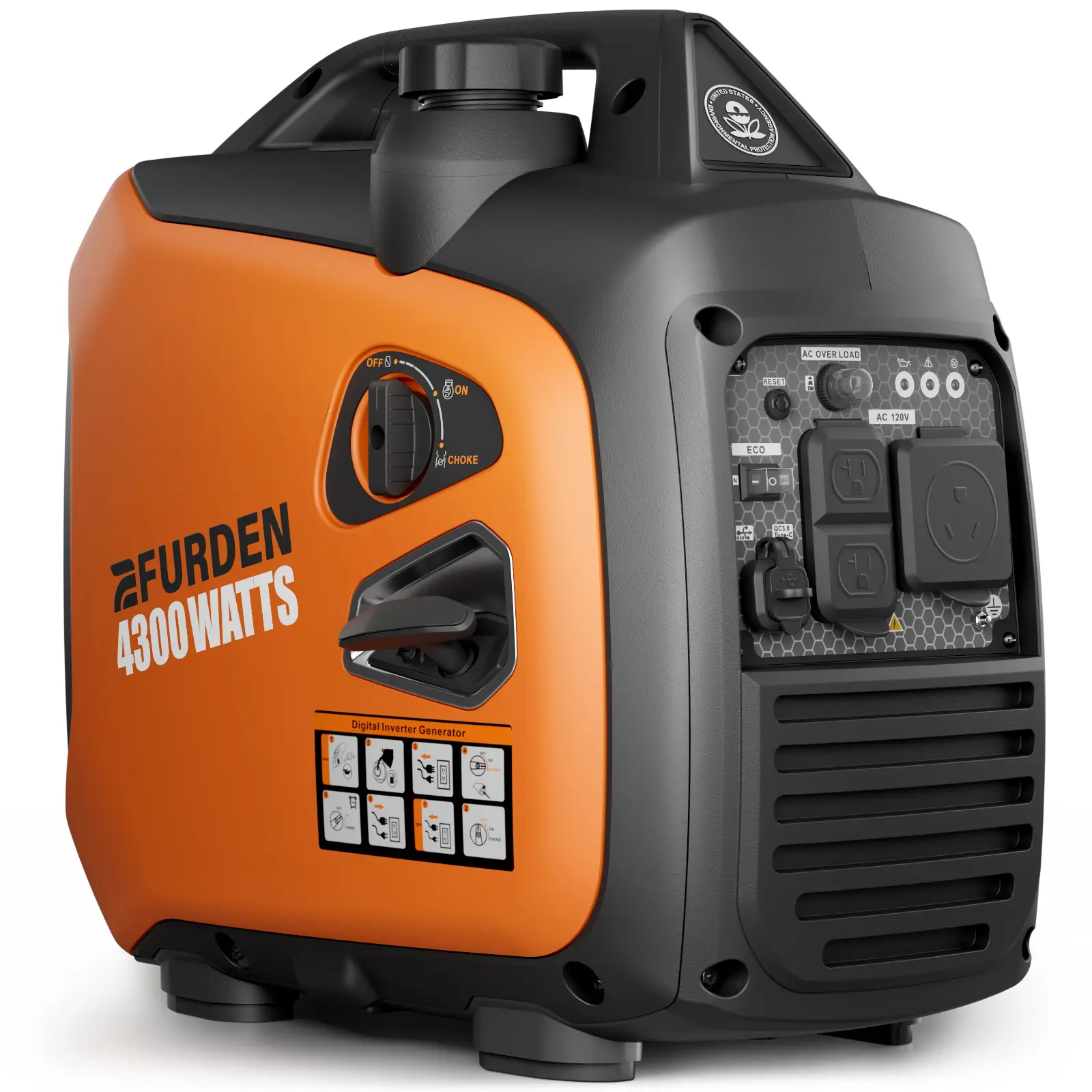 4300W