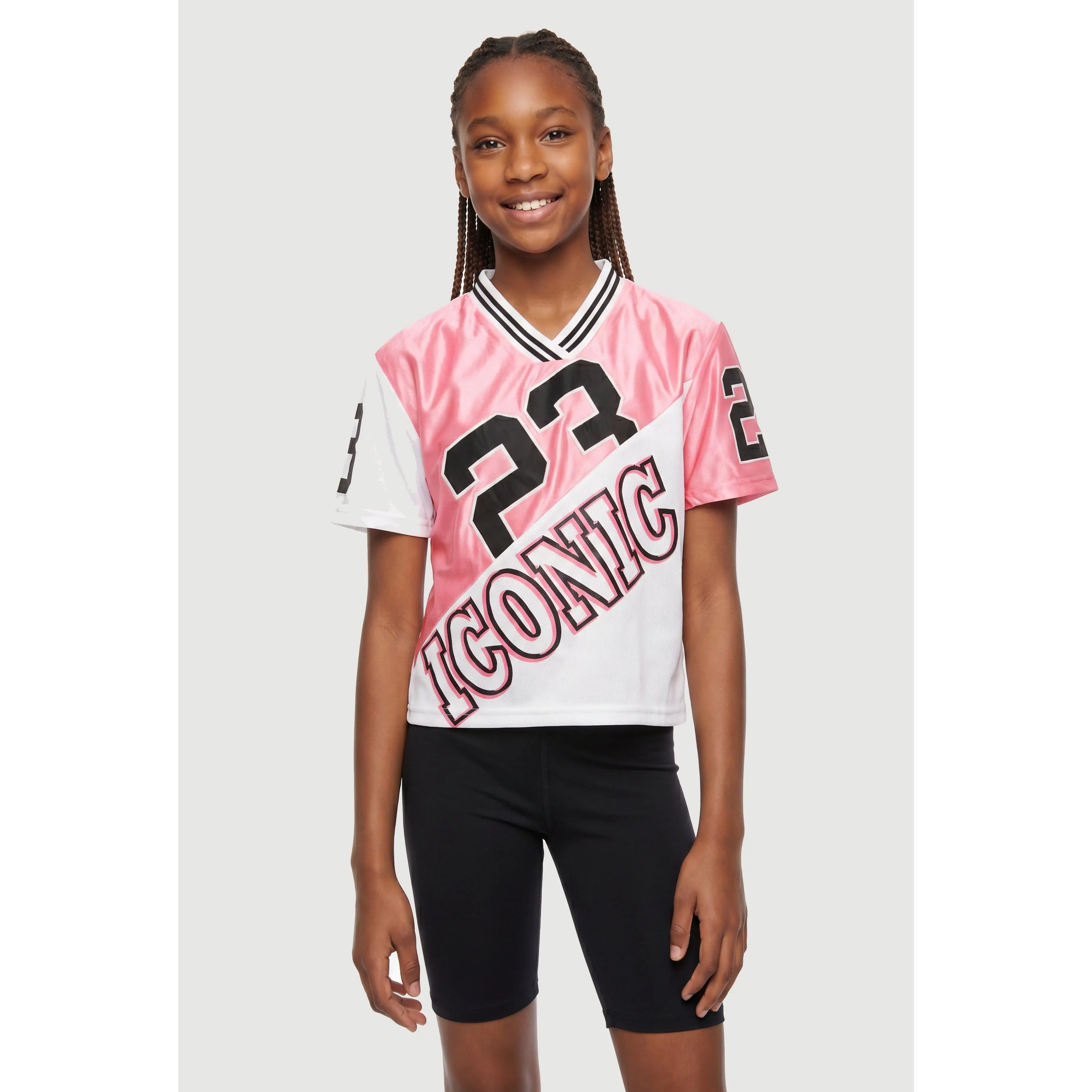 Girls 23 Iconic Graphic Jersey