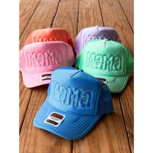 Mama Puff Embroidered Foam Trucker Hat