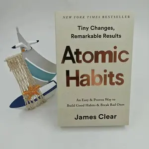 Atomic Habits by James Clear Self-Improvement, Productivity & Motivation for Adults Discipline & Time Management Motivational Book  Paperback Edition.