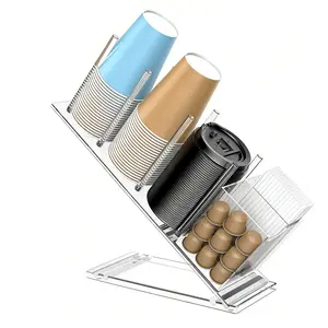 Acrylic Transparent Coffee Capsule Holder - Acrylic Coffee Capsule Holder, Transparent Coffee Capsule Rack, Coffee Capsule Storage Organizer