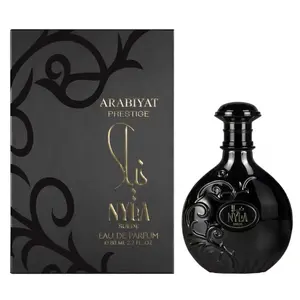 Arabiyat Prestige Nyla Suede Eau De Parfum, 2.7FL.OZ Unisex Floral-Aromatic Woody Fragrance Blend, Highly Scented Beauty & Personal Care Fragrance
