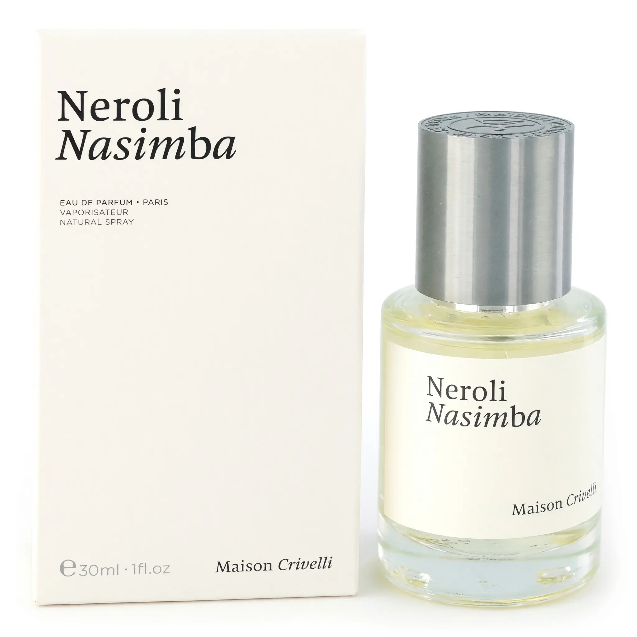 Neroli Nasimba Eau de Parfum, 1 oz Unisex Miniature Spray Bottle, Long-Lasting Spicy Citrus & Leather-Vetiver Fragrance, Miniature Perfume Spray Unisex Fragrance, Eau De Parfum Spray Unisex Fragrance
