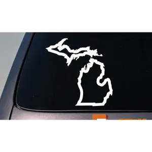 MICHIGAN state 6" sticker decal car truck window college football basketball
