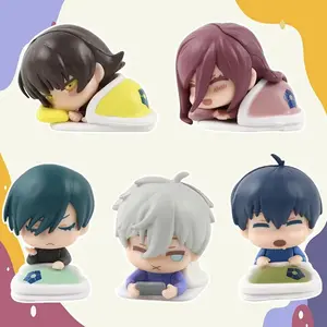 Anime BLUE LOCK Figure Football Comic Isagi Yoichi Bachira Meguru Nagi Seishiro Mikage Reo PVC Model Room Decor For BIrthday Gif