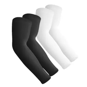 Arm Sleeves for Sun Protection - 2 Pairs - Compression - Tattoo Cover up - Sun Sleeves for Men, Women, Youth