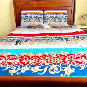 (GIVE AWAY)  Bed Sheet Set with Fitted and Flat Sheets, and Pillow Covers - Soft and Cozy for a Good Night's Sleep