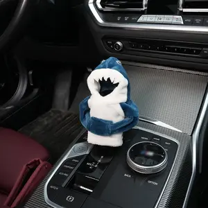 Cute Shark Design Car Gear Shift Cover, Automatic Shift Knob, Car Gear Shift Decoration, Personality Shark Design Rod Cover, Car Interior Accessories for Women & Men