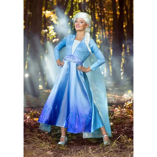 Deluxe Frozen 2 Womens Elsa Costume