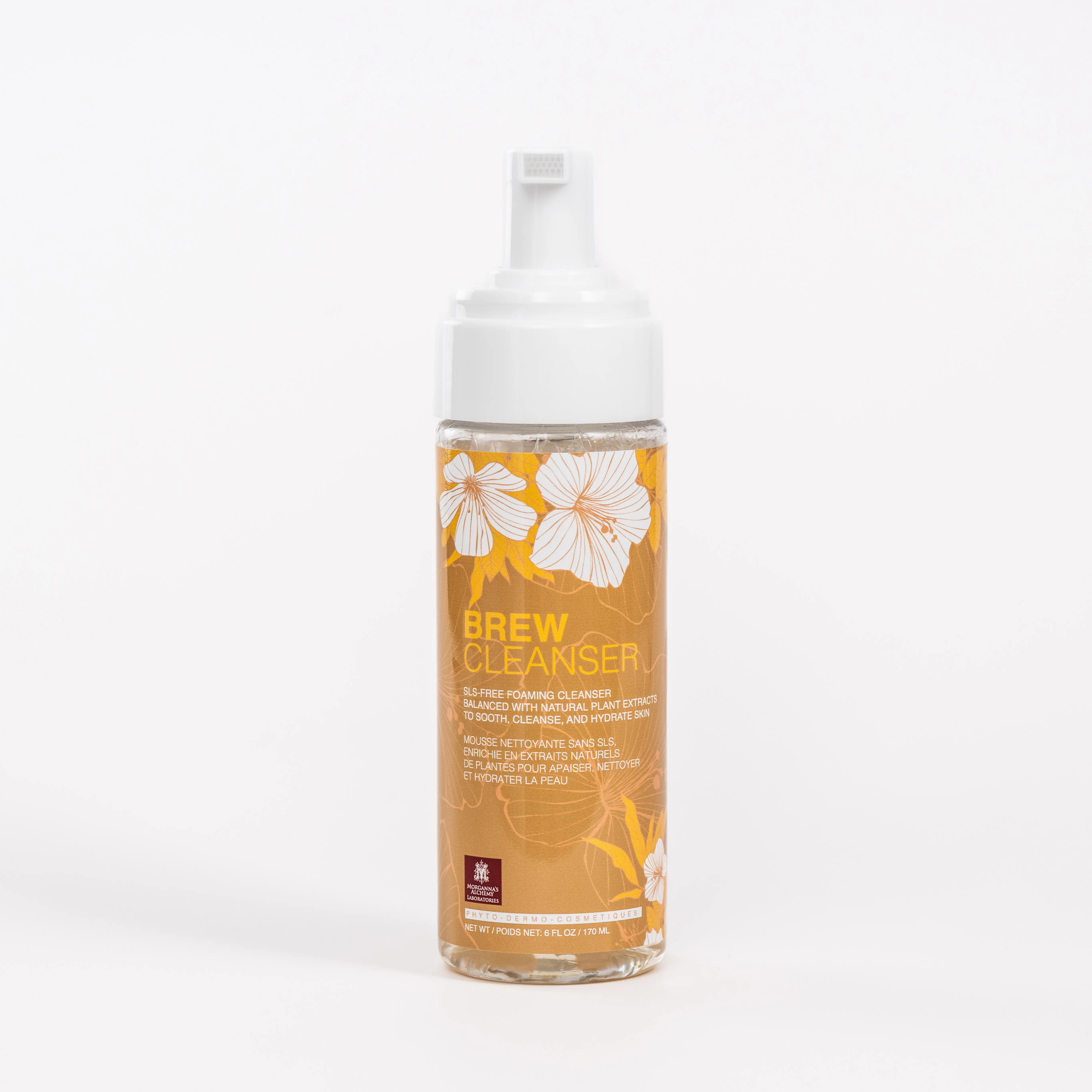 Morganna's Brew Cleanser Cleansing Facial Skincare Acne Aloe Aloe Vera Chamomile Facial Cleanser Hydrating Hypoallergenic Foaming Gentle Hydrate