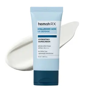 [HEIMISH RX] Hyaluronic Acid Hydrating Sunscreen 50ml/ 1.69 fl. oz, Daily Sunscreen For Face, SPF 50, No White Cast, Lightweight, Fast-absorbing
