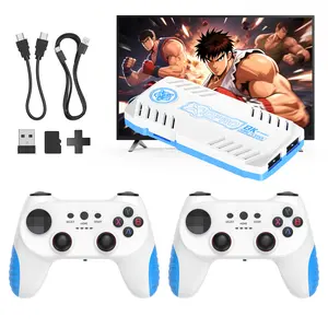 X10 Retro Gaming Console Stick, Video Games Stick Built-in 50 Emulators Console Projector, 4K HDMI, Plug and Play TV Video Game Stick with Controllers