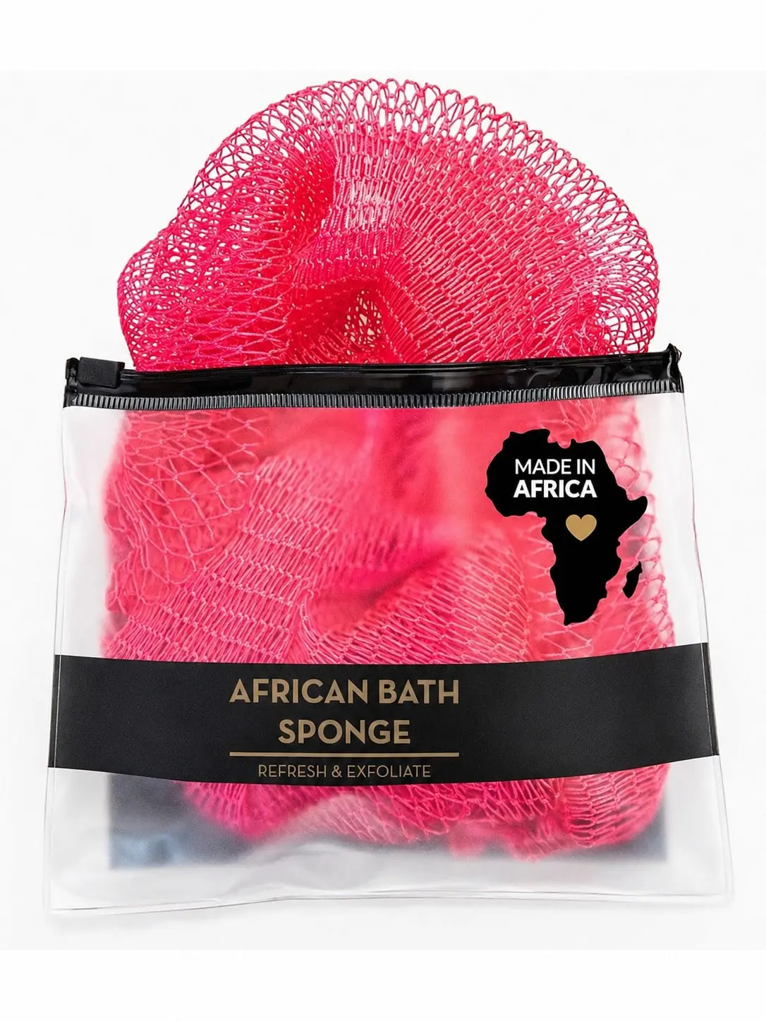 Authentic African Bath Sponge – Handmade Exfoliating Net Sponge from Nigeria