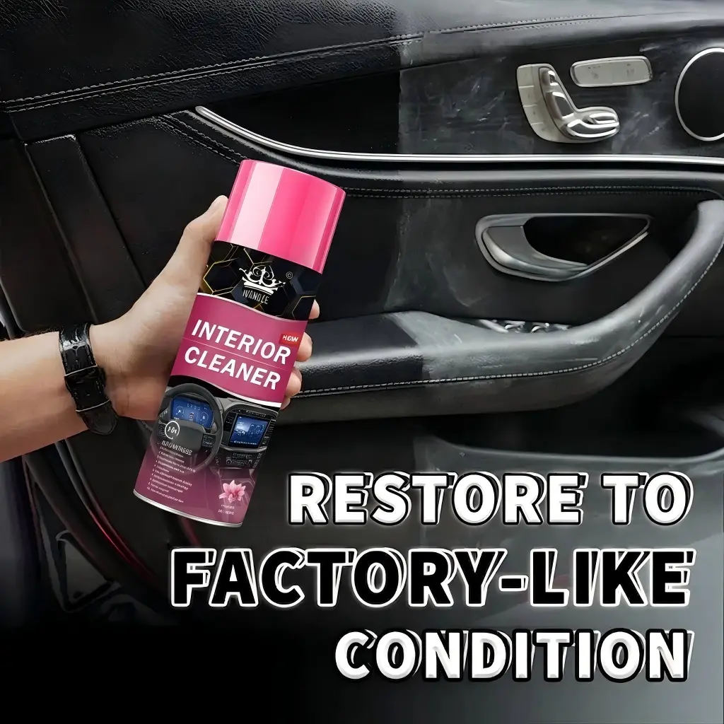 Premium Car Quick Detailer Spray - Ready-to-Use Car Detailing Products, Exterior Cleaner Protectant, High Gloss Finish, Clean & Protect, Eliminates 99% of Viruses & Bacteria, Durable Protection for Automotive Vinyl, Rubber, Plastic, Leather, Interior Use