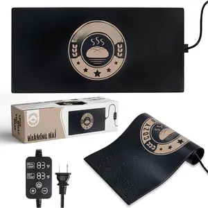 (R) Sourdough  Proofing Mat for  Bakers |  Brand | Thermostat Controlled  Proofer (10" x 21") | Dough Riser Heating Mat