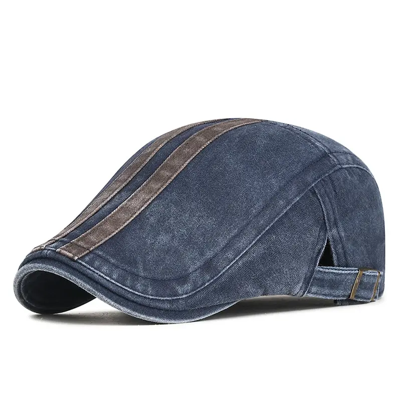 Unisex Newsboy Hats Flat Ivy Gatsby Cabbie Driving Berets Hat Adjustable Casual Hats Dad Cap for Men Women Flat Brimmed Cap Flat Bill Hat