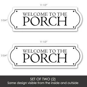 Flexible Screen Door Magnets (Not for Retractable/Glass) - Porch