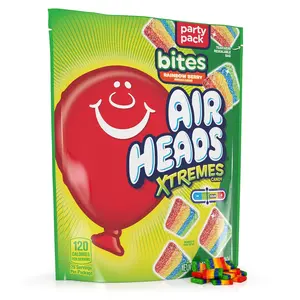 Airheads Xtremes Sweet and Sour Candy Bites, Chewy Candy Bag, Rainbow Berry Artificially Flavored, 30.4 Ounces