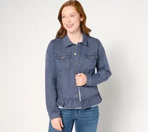 Belle Boho by Kim Gravel Vintage Style Ruffle Hem JAcket