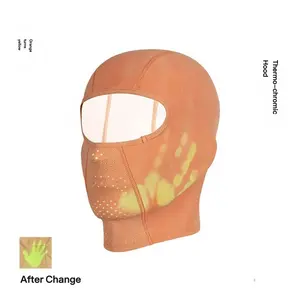 Heat Reactive Balaclava, Unisex Temperature Sensitive Color Change Ski Mask, Face Mask & Neck Gaiter for Skiing, Motorcycle, and outdoor, Breathable, Warm, Windproof Sports Gear Christmas Gift