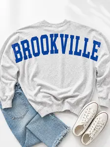 SOLID CUSTOM BIG BACK SWEATSHIRT SOLID CUSTOM BIG BACK SWEATSHIRT