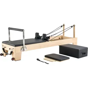 VEVOR Pilates Reformer Machine for Home Gym, with Jump Board/Reformer Box/Chair/Spine Corrector/Springboard/Foldable Dual Resistance Springs Studio Grade Workout Equipment Supports up to 400 lbsVEVOR Super Brand Day