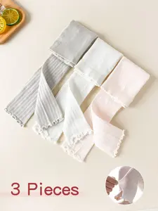 3 Pieces Kids’ Summer Mesh Tights for Baby Girls– Lightweight Mesh, Anti-Mosquito, Stretchy for Active Girls' Play & Performance