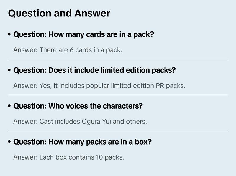 Rebirth for you Japanese Blue Archive The Animation Booster Box