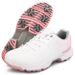 Women's Golf Shoes Ladies Golf Sports Sneakers Spikes Women Golf Wears Spikeless Girls Golf Walking Sneakers