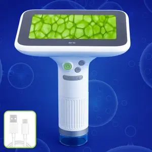 M&G Portable Microscope 1 Count Mini Handheld Digital Microscope with IPS Screen Electronic Magnifier 8 Adjustable LED Lights for Kids & Adults