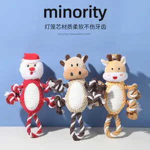 Cross-border Hot-selling Pet Rope Knot Toys Dog Pulling Rope Biting Teeth Pet Toys Interactive Pet Products Customization