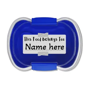 Personalized Two-Tier Bento Lunch Box | Custom Name Food Container | Kids & Adults