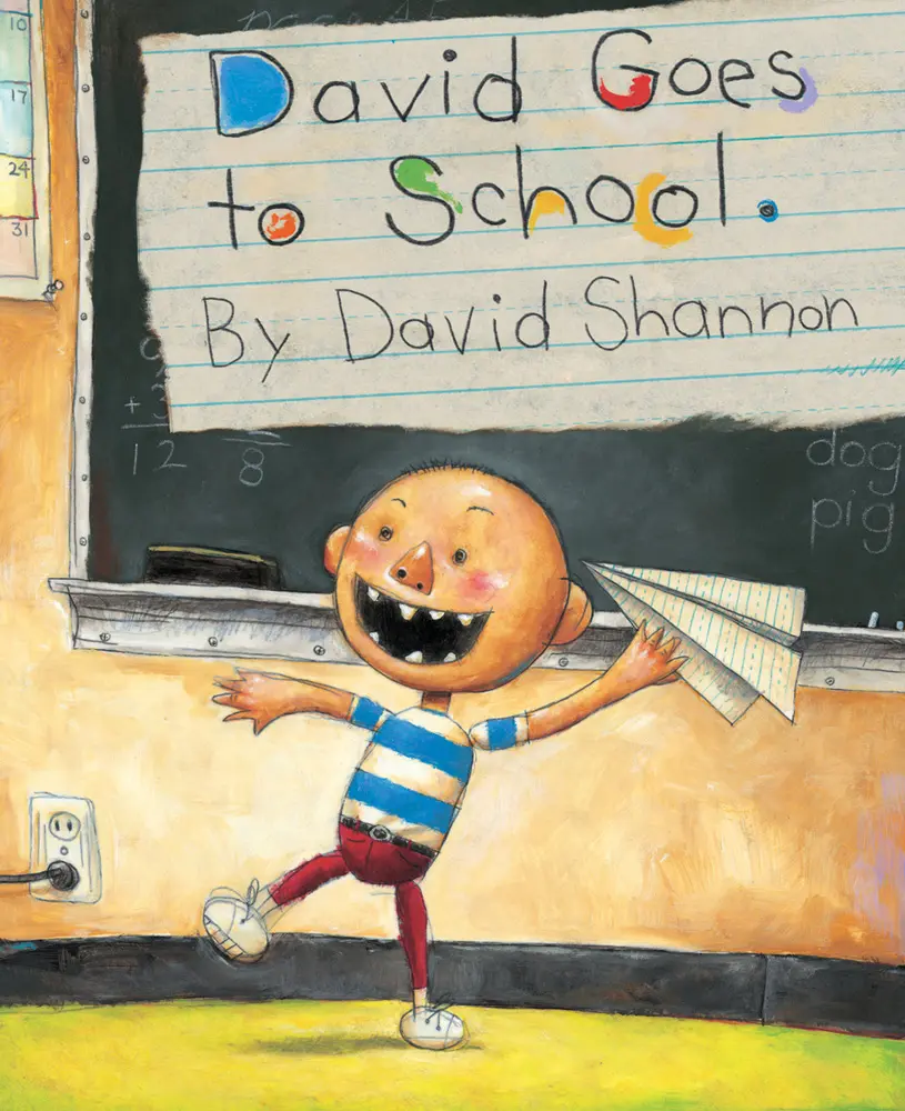 USED Book - David Goes to School by Shannon, David (Hardcover) - english